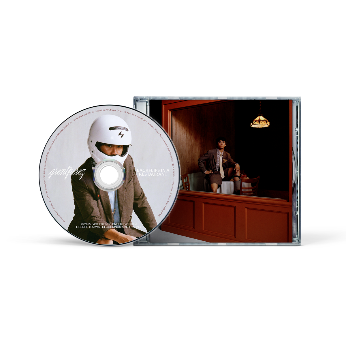 BACKFLIPS IN A RESTAURANT - CD