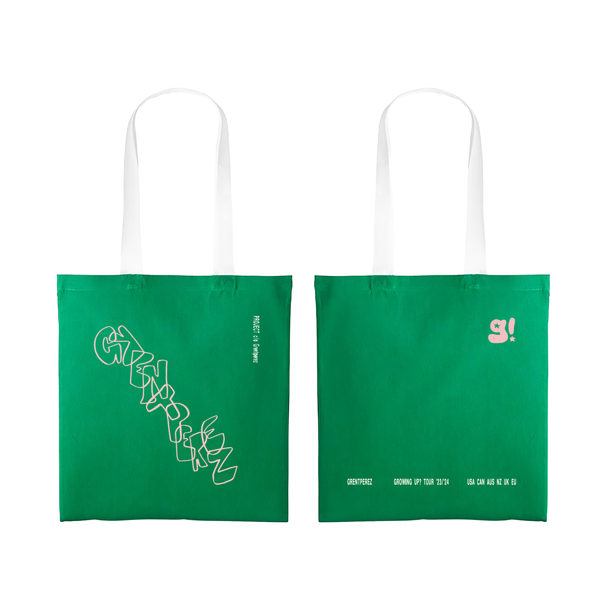 grentperez GROWING UP? TOUR TOTE