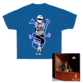 Blue Backflips Tee + BACKFLIPS IN A RESTAURANT Digital Download Bundle