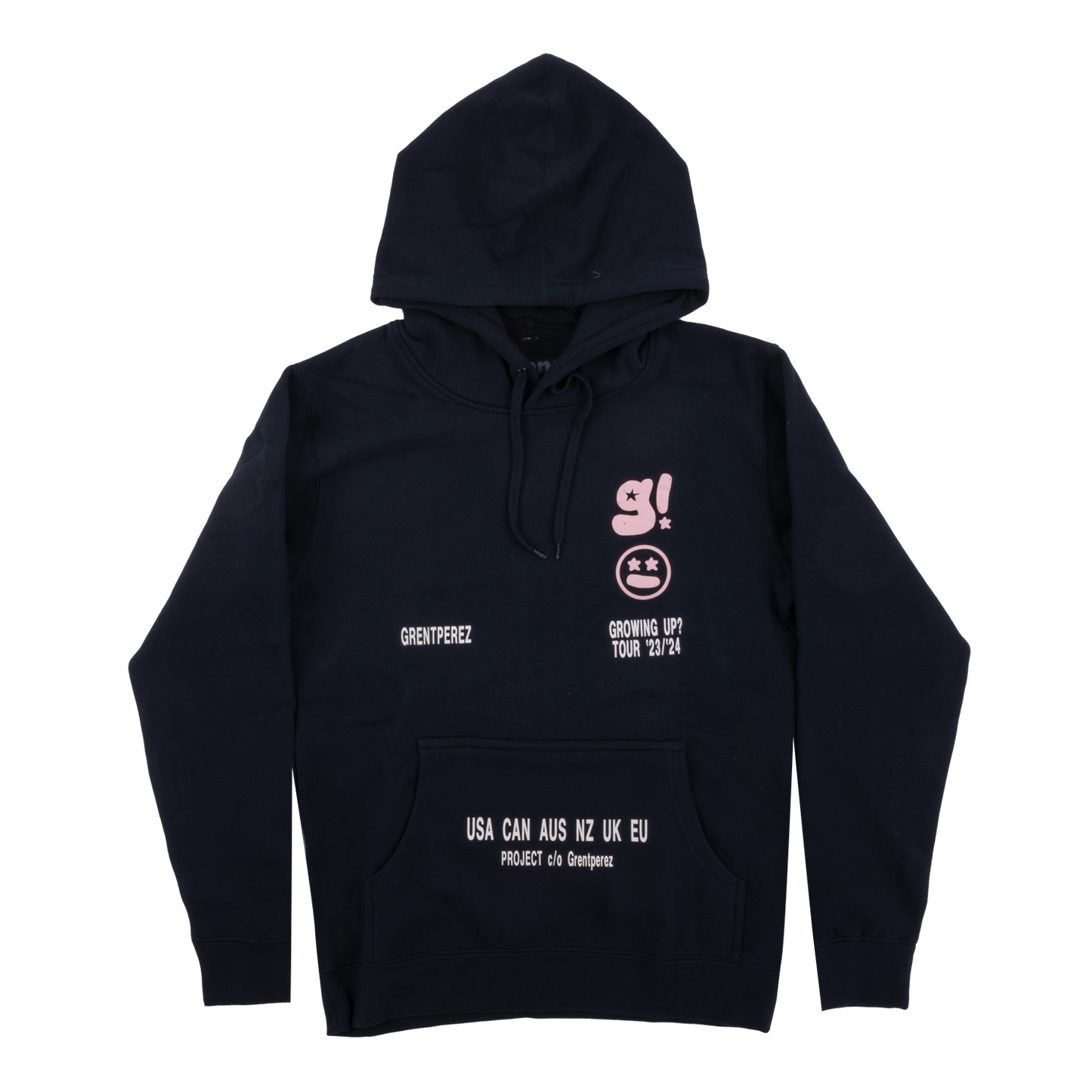 grentperez GROWING UP? TOUR HOODIE
